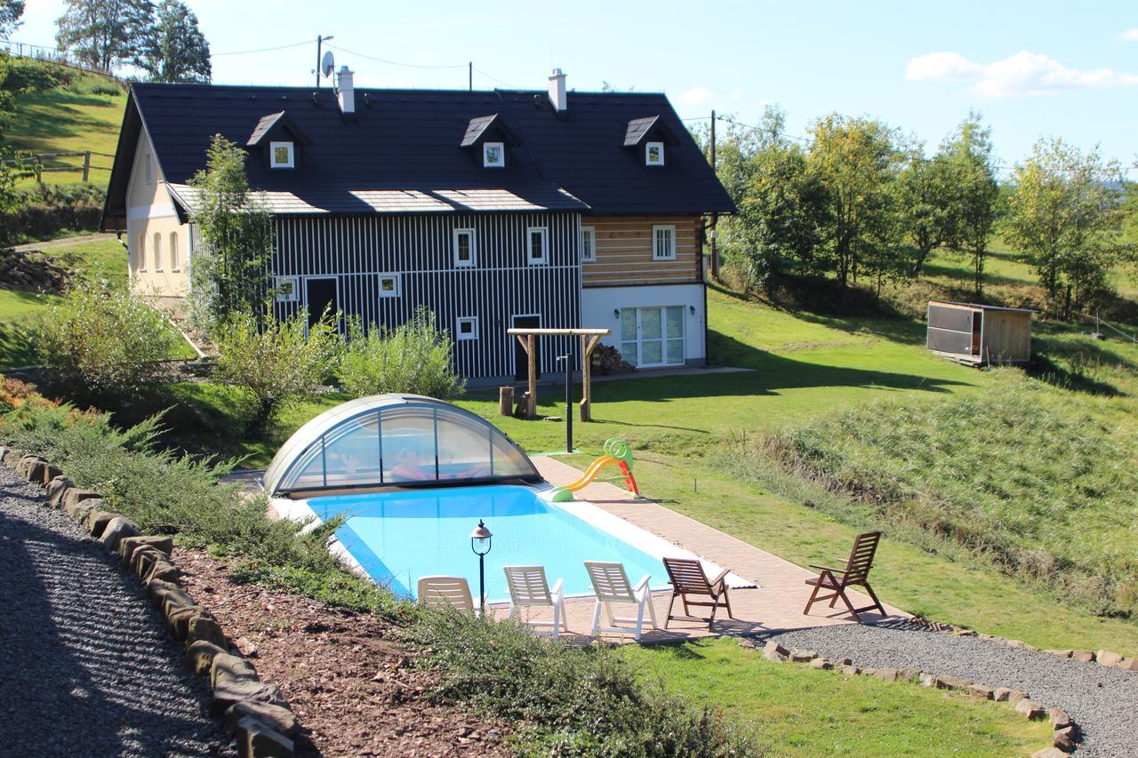 Вілла Ranch Bystra Bystra nad Jizerou Екстер'єр фото